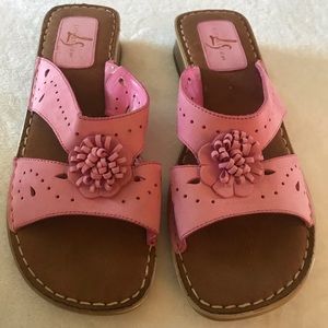 Like new Pink Slip on sandals Size 11